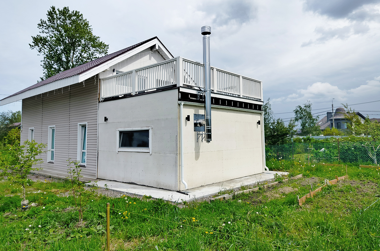 Дом 128 м² на участке 7,39 сот. ИЖС