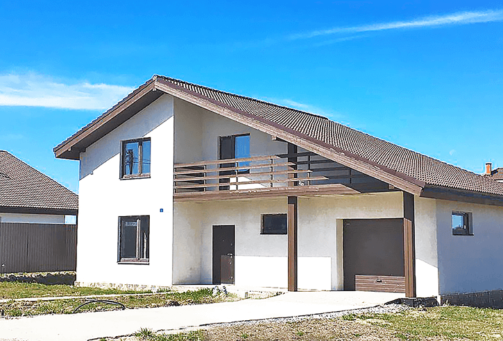 Дом 160 м² на участке 6 сот.