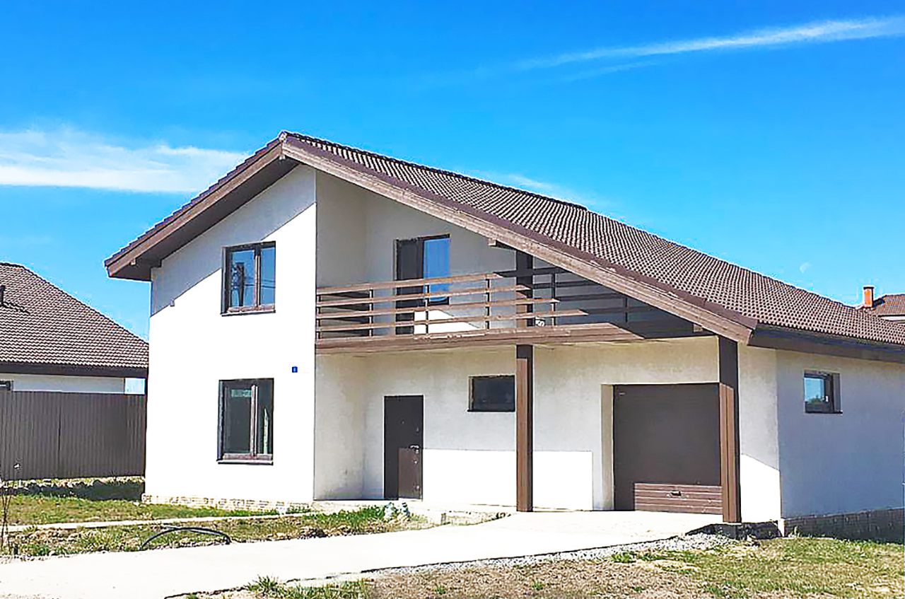 Дом 160 м² на участке 6 сот.